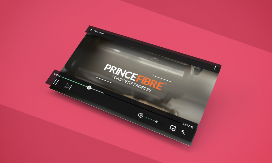 Prince Fibre video mockup