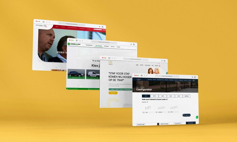 Webdesign mockup